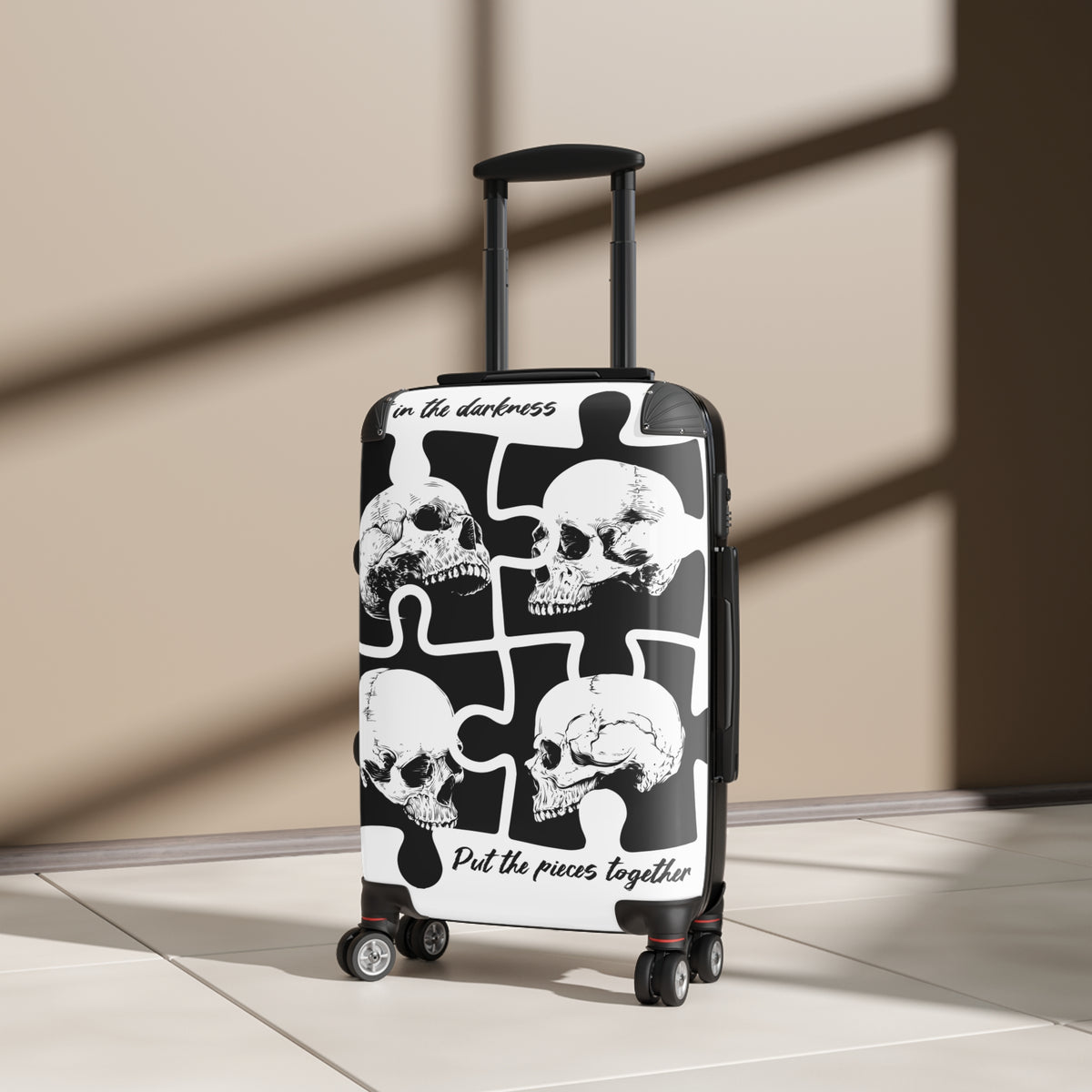 Skull Suitcase - NGOWE STORE