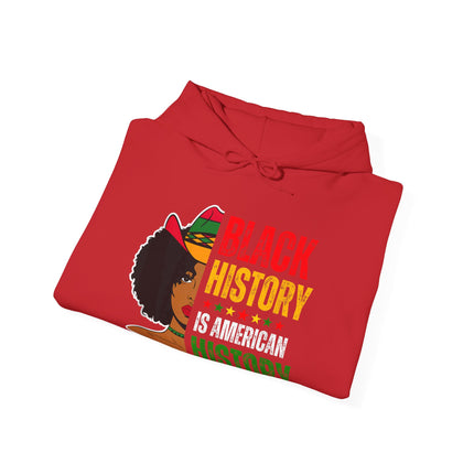 Black History is American History Unisex Heavy Blend™ Hooded Sweatshirt