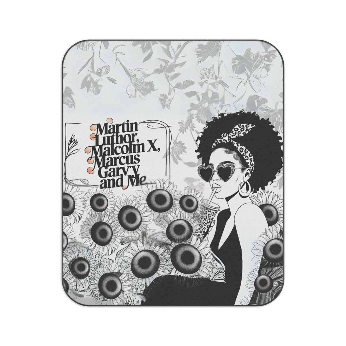 Martin, Malcolm, Marcus, and Me Picnic Blanket - NGOWE STORE
