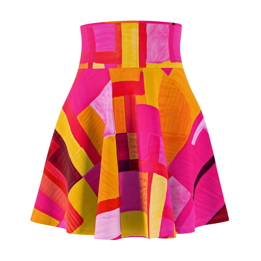 Women's Skater Skirt (AOP) - NGOWE STORE