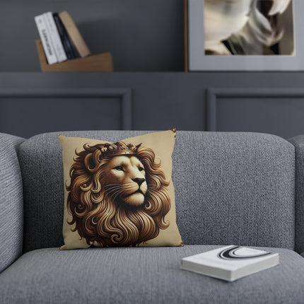 Lion Head Cushion