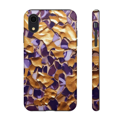 Gold and Purple Tough Cases