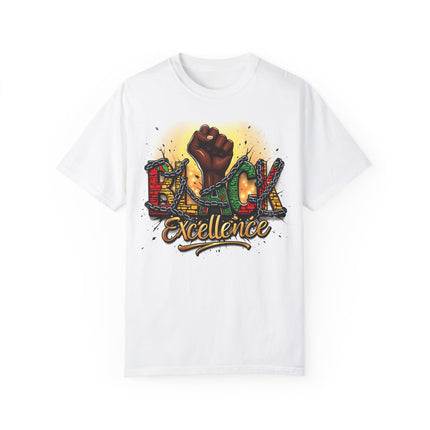 Black Excellence Unisex Garment-Dyed T-shirt - NGOWE STORE