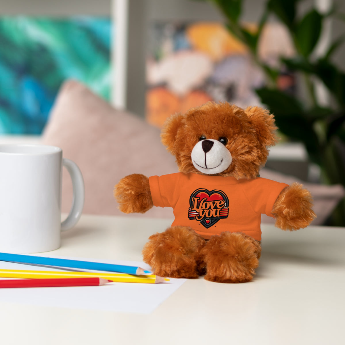I Love You Stuffed Animals with Tee - NGOWE STORE