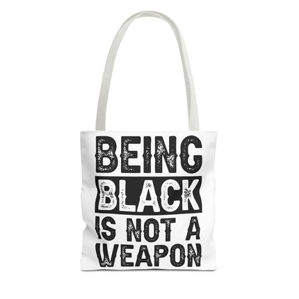 Being Black is No a Weapon Tote Bag (AOP)