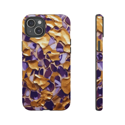 Gold and Purple Tough Cases