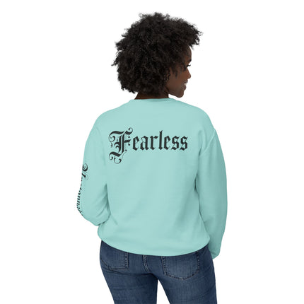 Fearless Statement AdeAde Crewneck Sweatshirt – White Edition Unisex Lightweight - NGOWE STORE