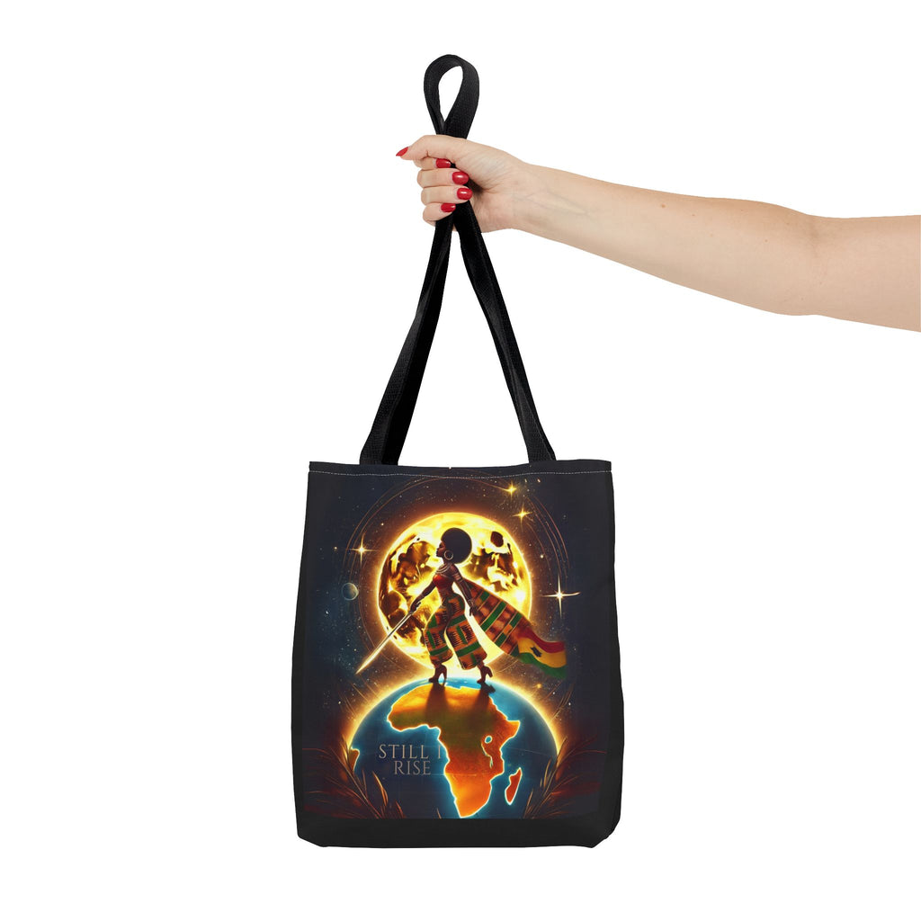 ‘Still I Rise’ Inspirational Tote Bag - Empowering African Heritage Design - NGOWE STORE