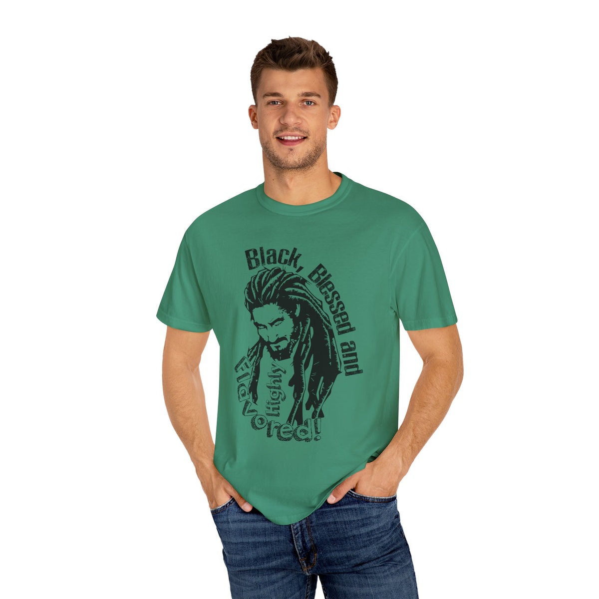 Highly Blessed Unisex Garment-Dyed T-shirt - NGOWE STORE