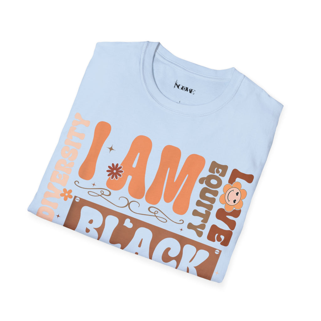 I Am Black History Unisex Soft style T-Shirt - NGOWE STORE