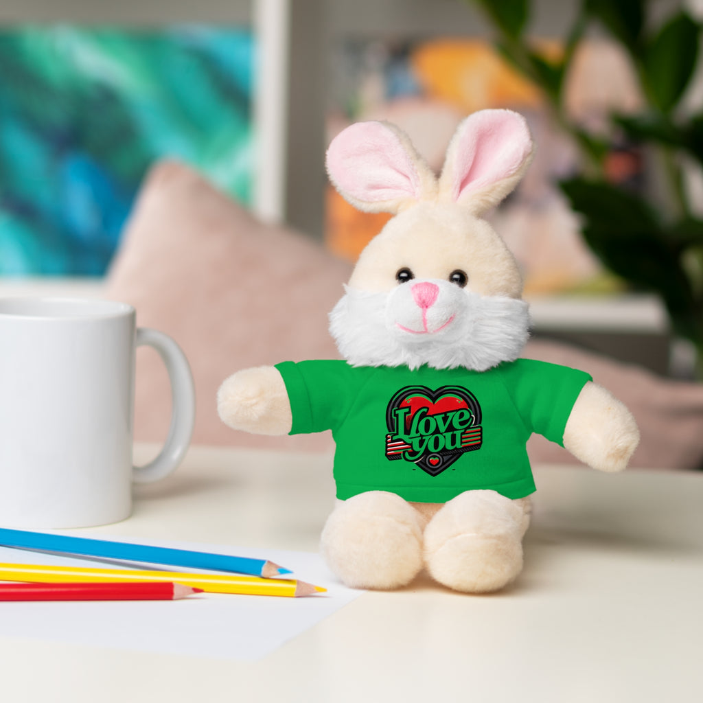 I Love You Stuffed Animals with Tee - NGOWE STORE