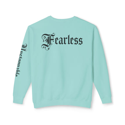 Fearless Statement AdeAde Crewneck Sweatshirt – White Edition Unisex Lightweight - NGOWE STORE
