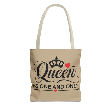 Queen His One and Only Tote Bag (AOP)