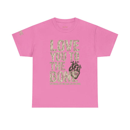 LOVE YOU TO THE BONE™ Unisex Heavy Cotton T-Shirt | FIRE 6 RED™ - NGOWE STORE