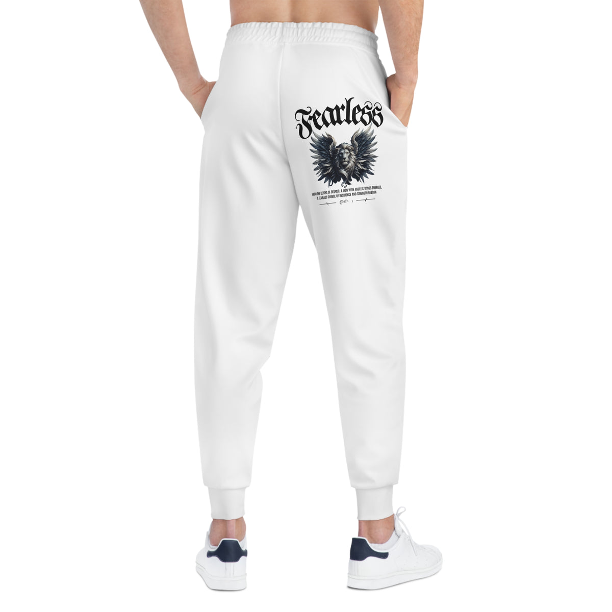 Fearless Lion Angel Athletic Joggers (AOP) - NGOWE STORE