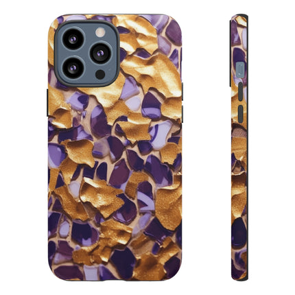 Gold and Purple Tough Cases