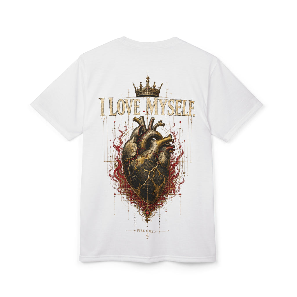 LOVE ME TO THE BONE™ Unisex Graphic T-Shirt | FIRE 6 RED™ - NGOWE STORE