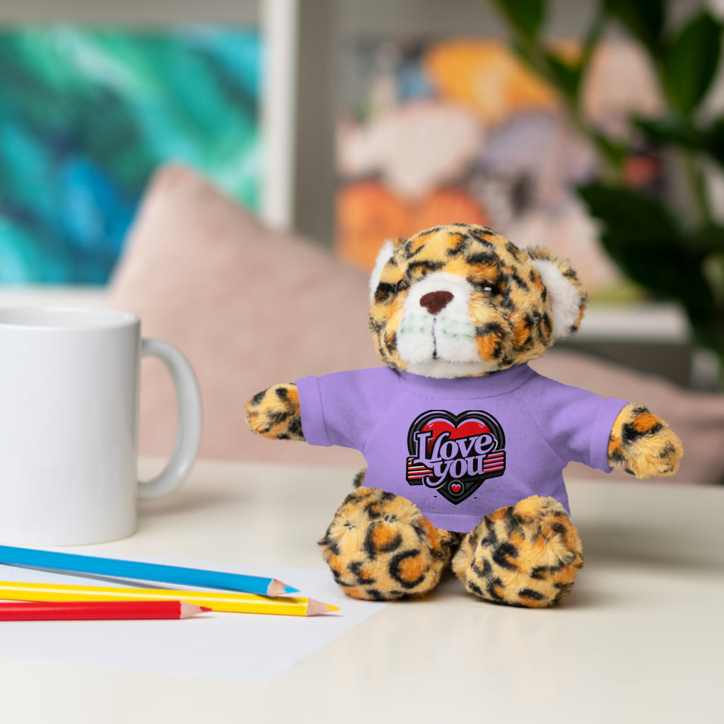 I Love You Stuffed Animals with Tee - NGOWE STORE