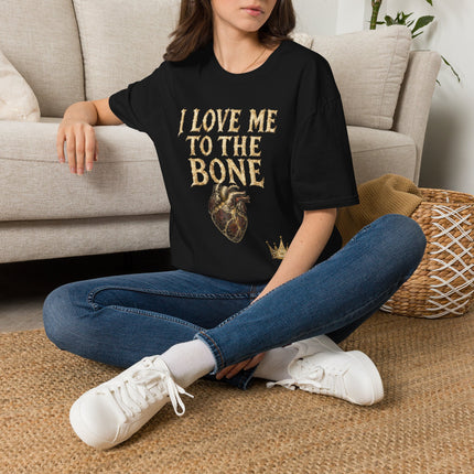 LOVE ME TO THE BONE™ Unisex Softstyle T-Shirt | FIRE 6 RED™