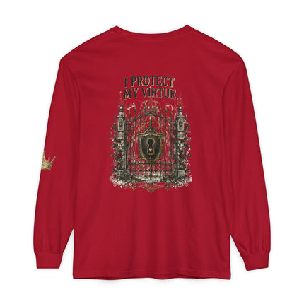 I Protect My Virtue Graphic Shirt | FIRE 6 RED™ - Unisex T-Shirt