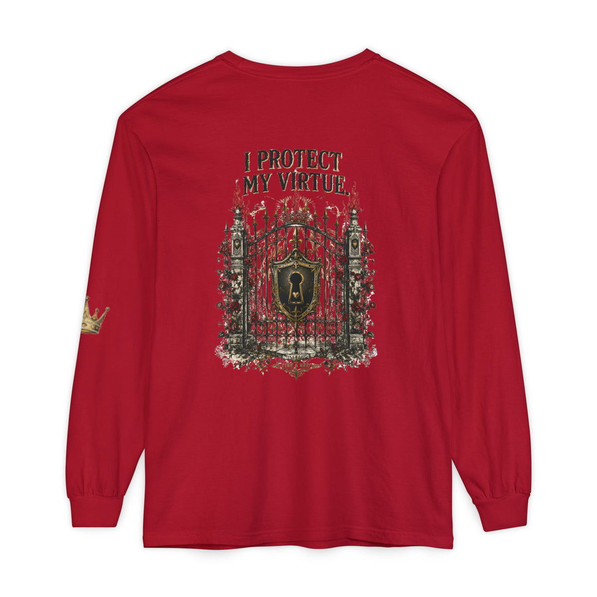 I Protect My Virtue Graphic Shirt | FIRE 6 RED™ - Unisex T-Shirt - NGOWE STORE
