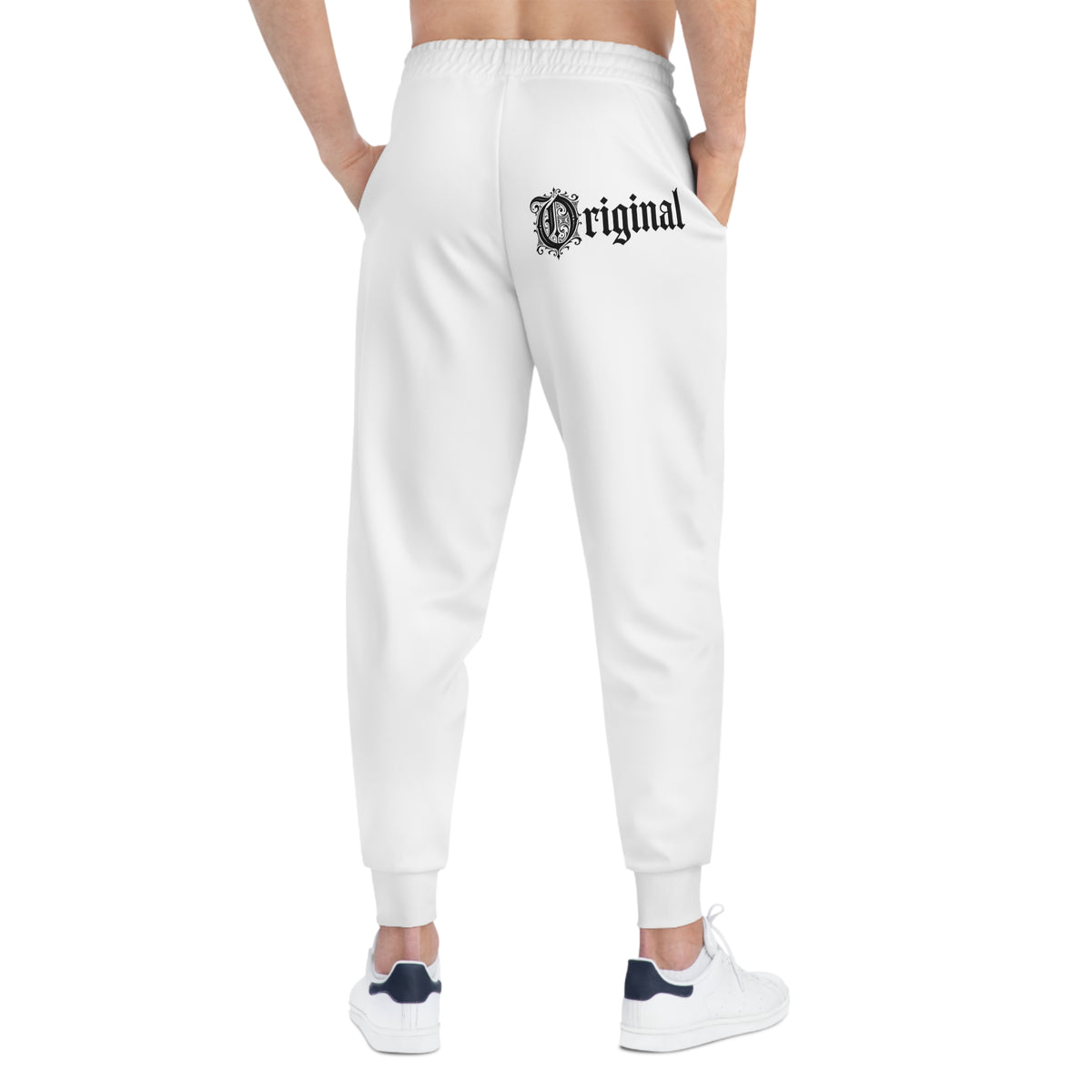 FEARLESS Statement Athletic Joggers (AOP) White Edition - NGOWE STORE
