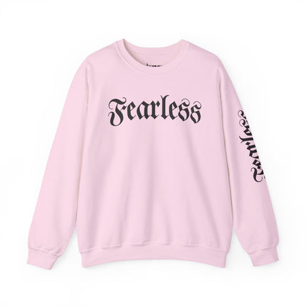 Fearless Lion Angel Unisex Heavy Blend™ Crewneck Sweatshirt