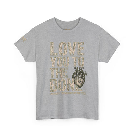 LOVE YOU TO THE BONE™ Unisex Heavy Cotton T-Shirt | FIRE 6 RED™ - NGOWE STORE