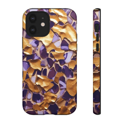 Gold and Purple Tough Cases