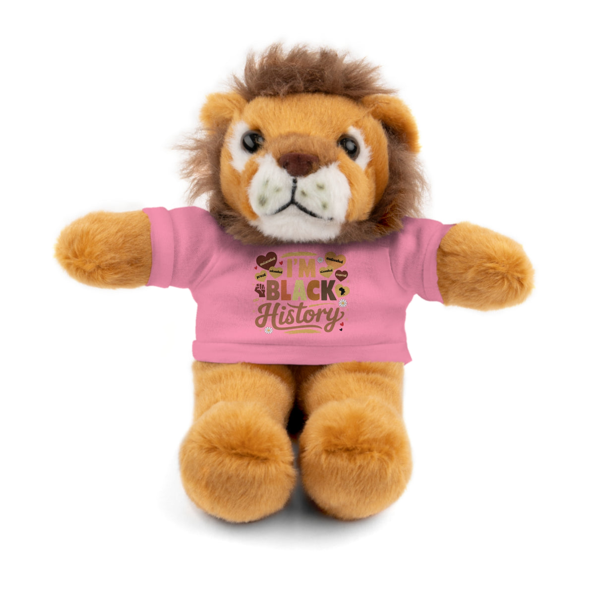I'm Black History Stuffed Animals with Tee - NGOWE STORE
