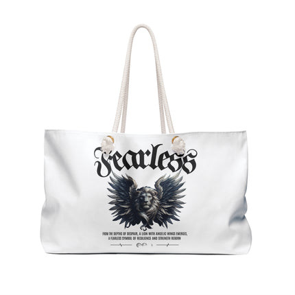 Fearless Lion Angel Weekender Bag - NGOWE STORE