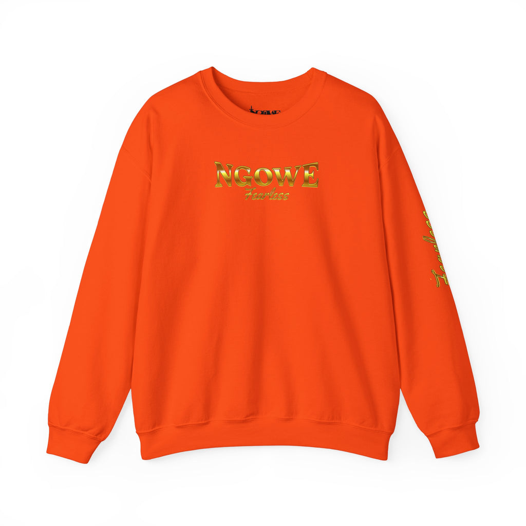 A Fearless Lion is Savage Unisex Heavy Blend™ Crewneck Sweatshirt - NGOWE STORE