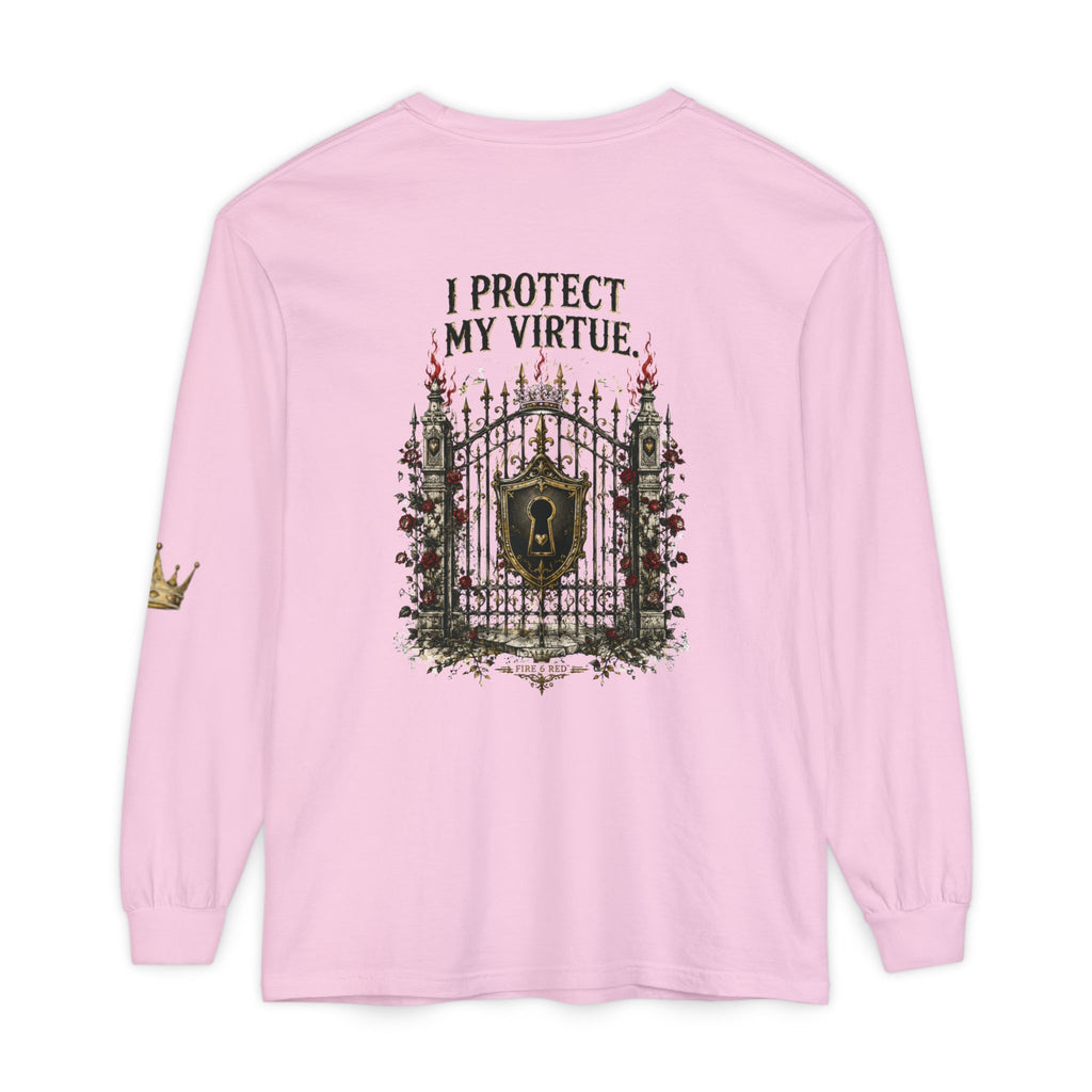 I Protect My Virtue Graphic Shirt | FIRE 6 RED™ - Unisex T-Shirt - NGOWE STORE