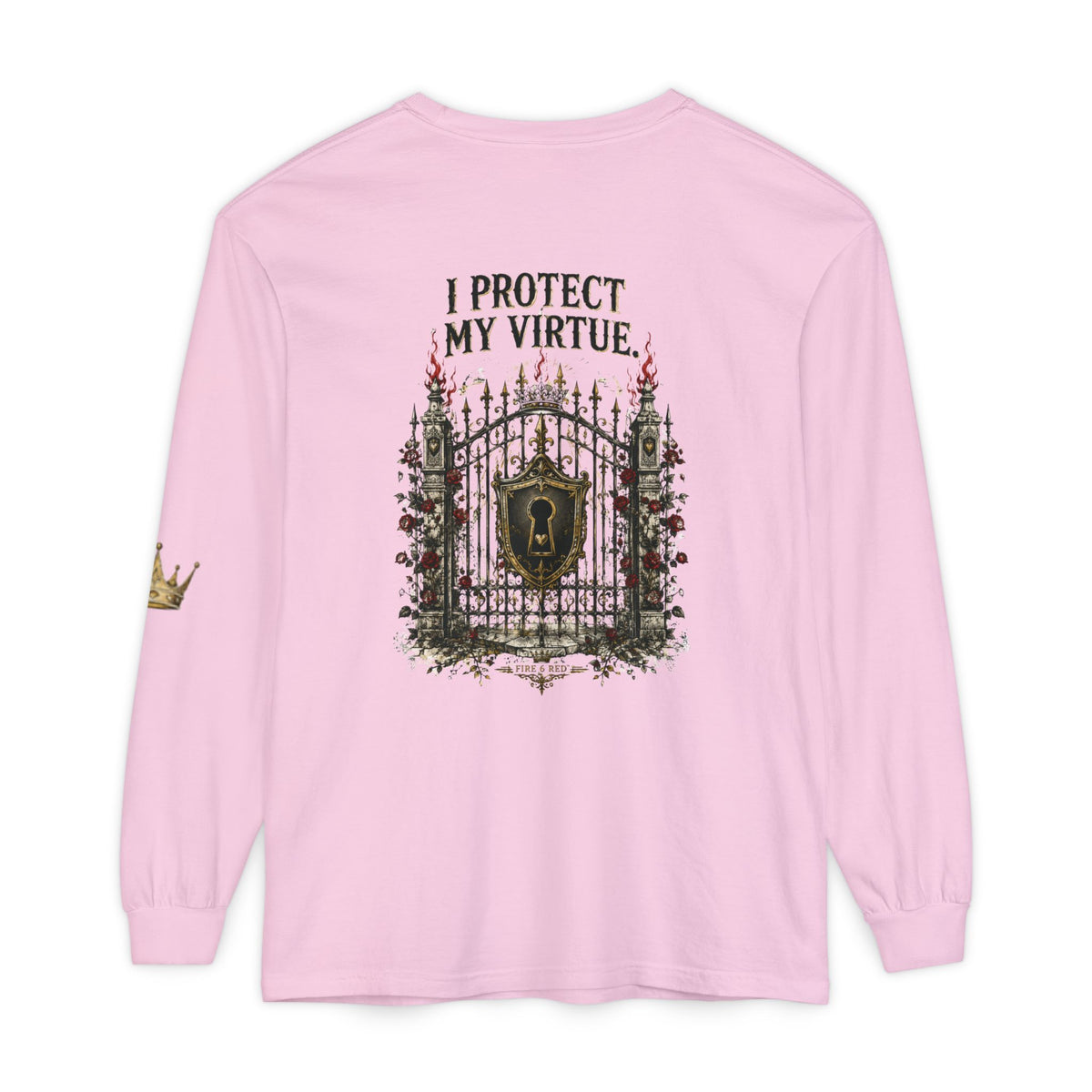 I Protect My Virtue Graphic Shirt | FIRE 6 RED™ - Unisex T-Shirt - NGOWE STORE