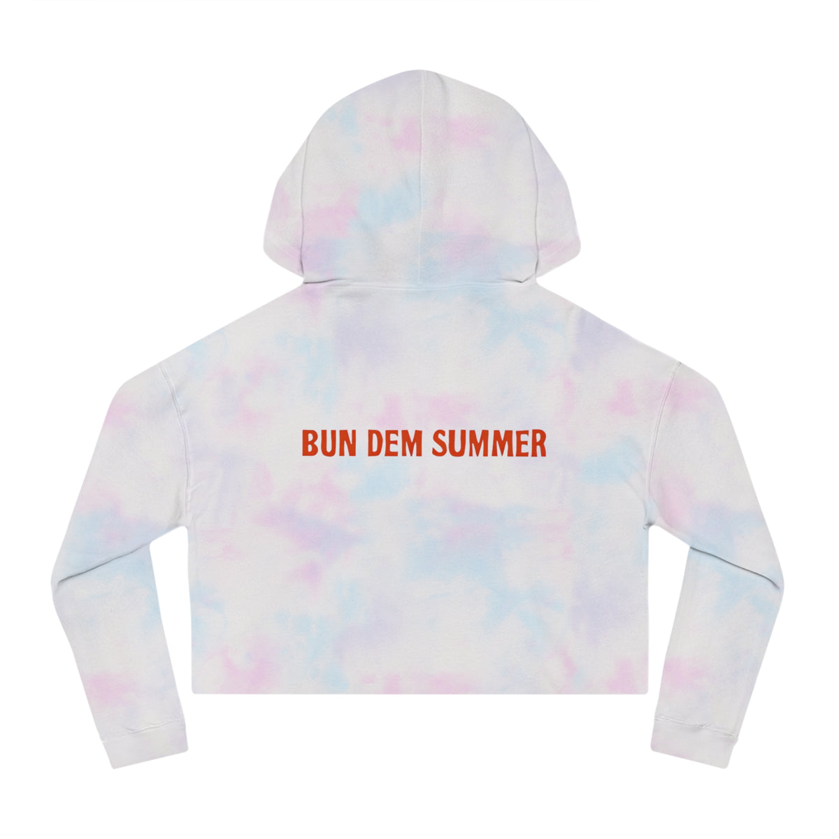 Bun Dem Summer Cropped Sweatshirt with Motivational Design Empire Edition - Burn Bright, Share Your Fire, Cute Hoodie for Women, Trendy Casual Wear, Gift for Her - NGOWE STORE