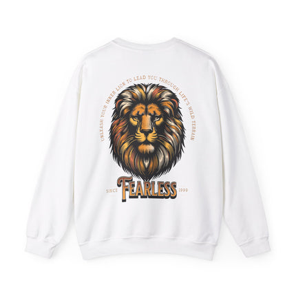 Stay Fearless Always Unisex Heavy Blend™ Crewneck Sweatshirt - NGOWE STORE