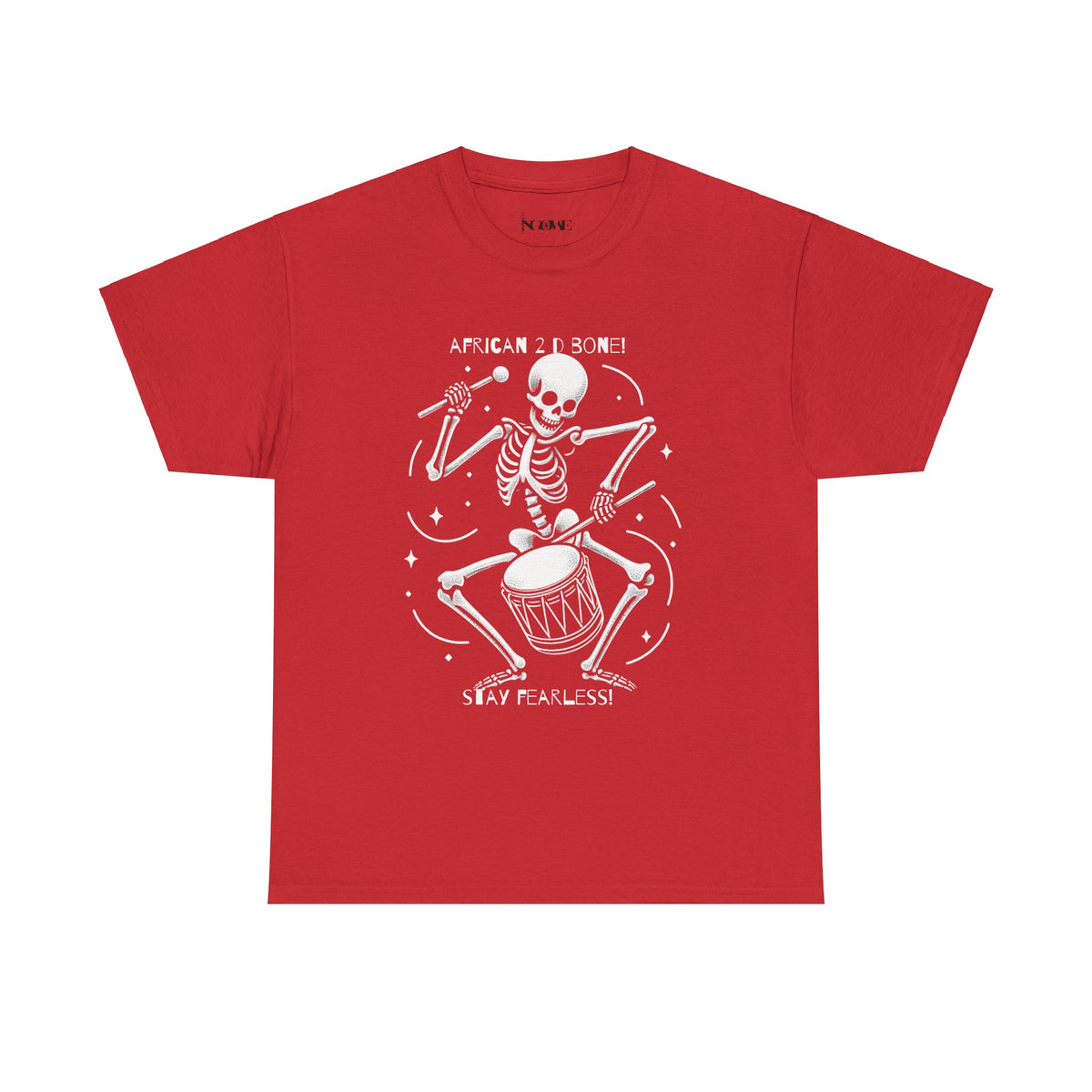 African 2 D Bone Unisex Heavy Cotton Tee - NGOWE STORE