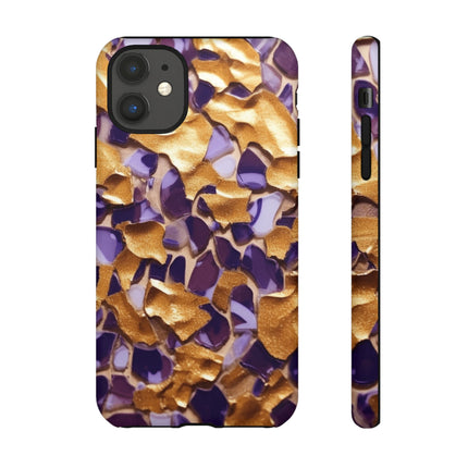 Gold and Purple Tough Cases