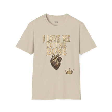 LOVE ME TO THE BONE™ Unisex Softstyle T-Shirt | FIRE 6 RED™