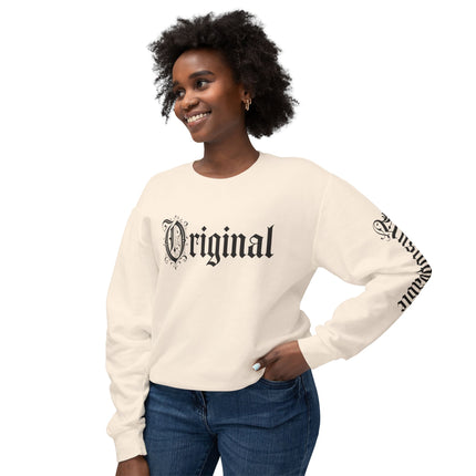 Fearless Statement AdeAde Crewneck Sweatshirt – White Edition Unisex Lightweight - NGOWE STORE