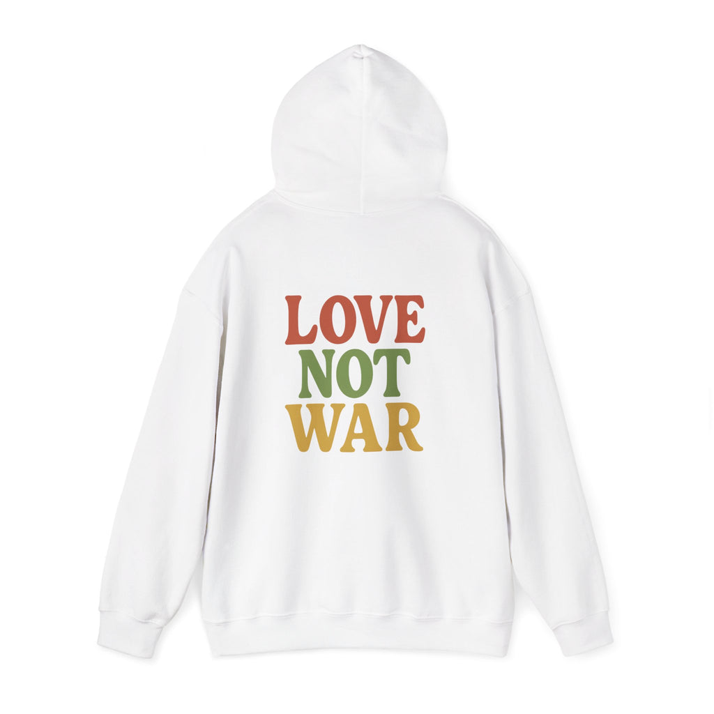 Bun Dem Summer Vibes Hooded Sweatshirt - Empire Editon Cozy Unisex Hoodie, Love Not War Casual Summer Apparel, Gift for Festivals, Outdoor Gatherings, Relaxed Style Sweatshirt - NGOWE STORE