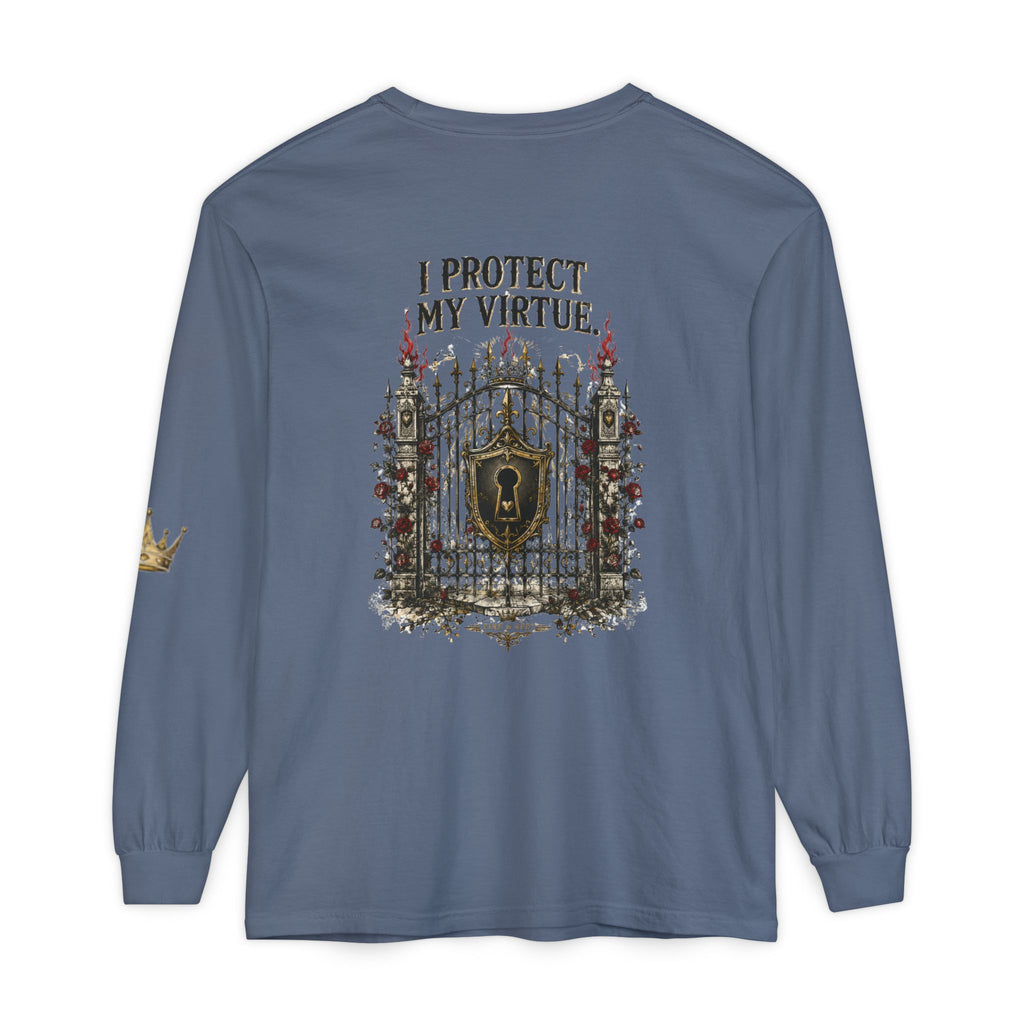 I Protect My Virtue Graphic Shirt | FIRE 6 RED™ - Unisex T-Shirt - NGOWE STORE
