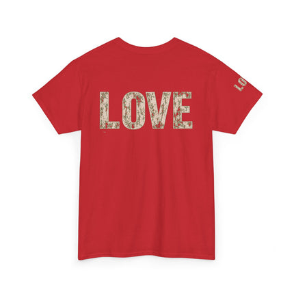 ADEADE "Love You To The Bone" Premium Red Legacy Heavy Cotton Tee – Limited Edition
