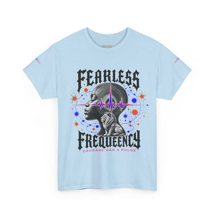 Fearless Frequency Graphic T-Shirt - Unisex Heavy Cotton Tee