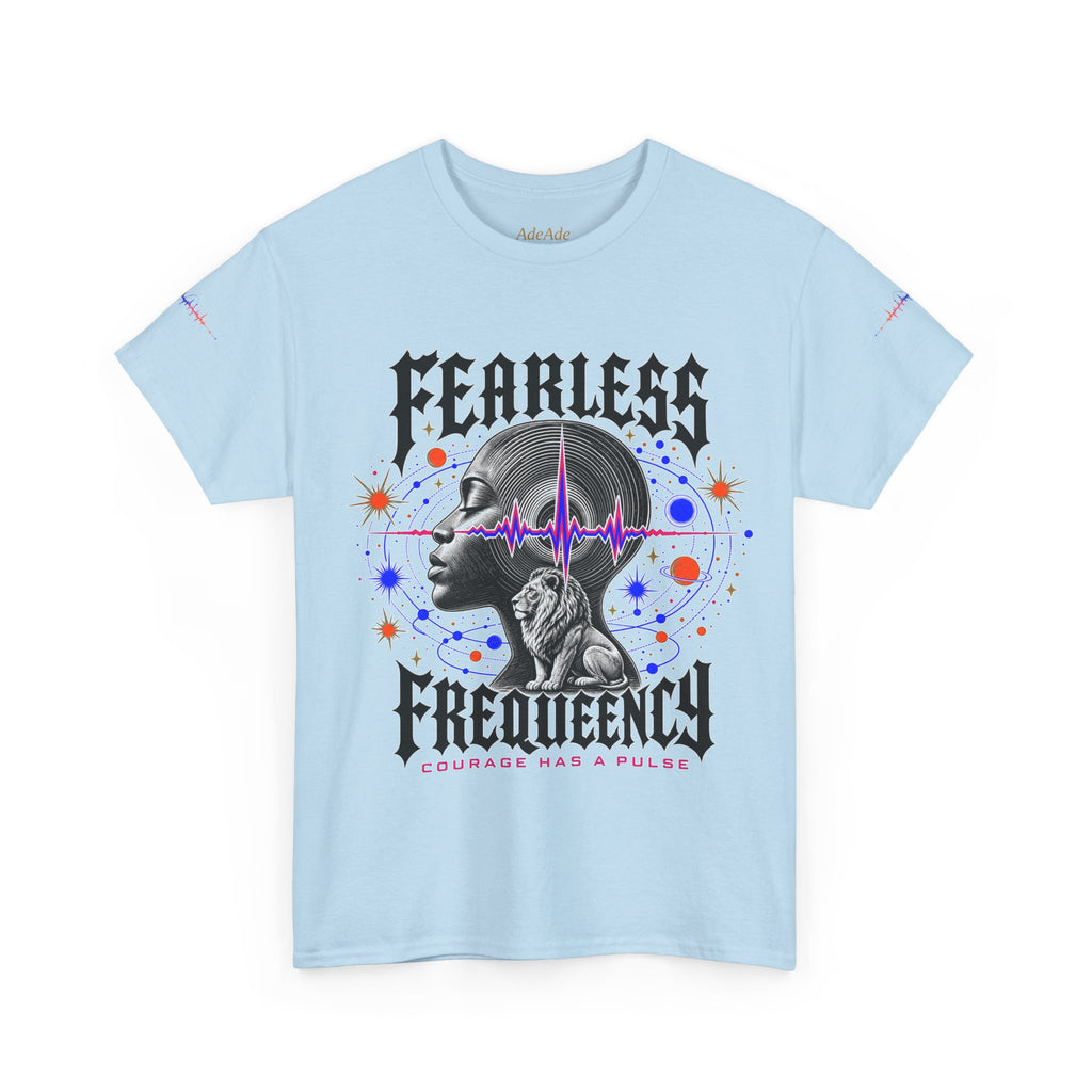 Fearless Frequency Graphic T-Shirt - Unisex Heavy Cotton Tee - NGOWE STORE