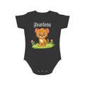Fearless Baby Lion Cub Short Sleeve Baby Bodysuit - NGOWE STORE