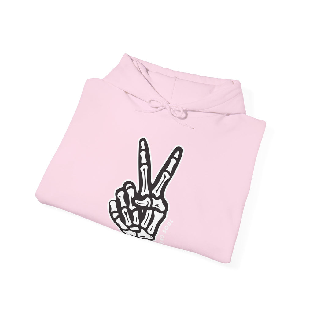 Peace Bone No Soul Unisex Heavy Blend™ Hooded Sweatshirt - NGOWE STORE