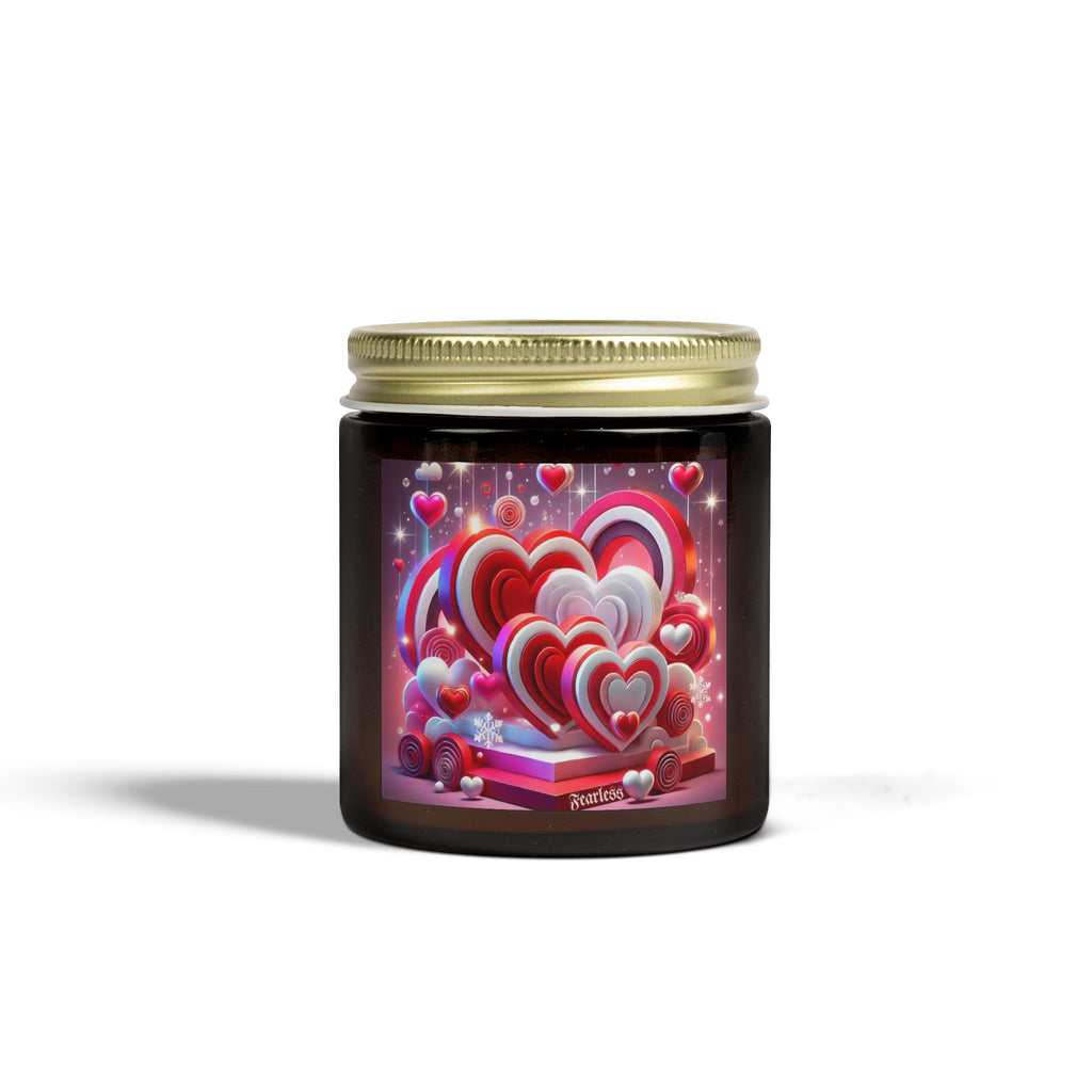 Fearless Love Scented Candles, Coconut Apricot Wax (4oz, 9oz) - NGOWE STORE