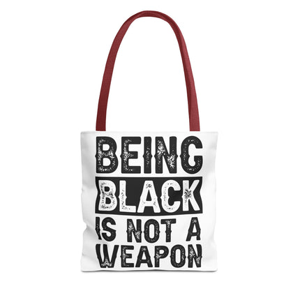 Being Black is No a Weapon Tote Bag (AOP)