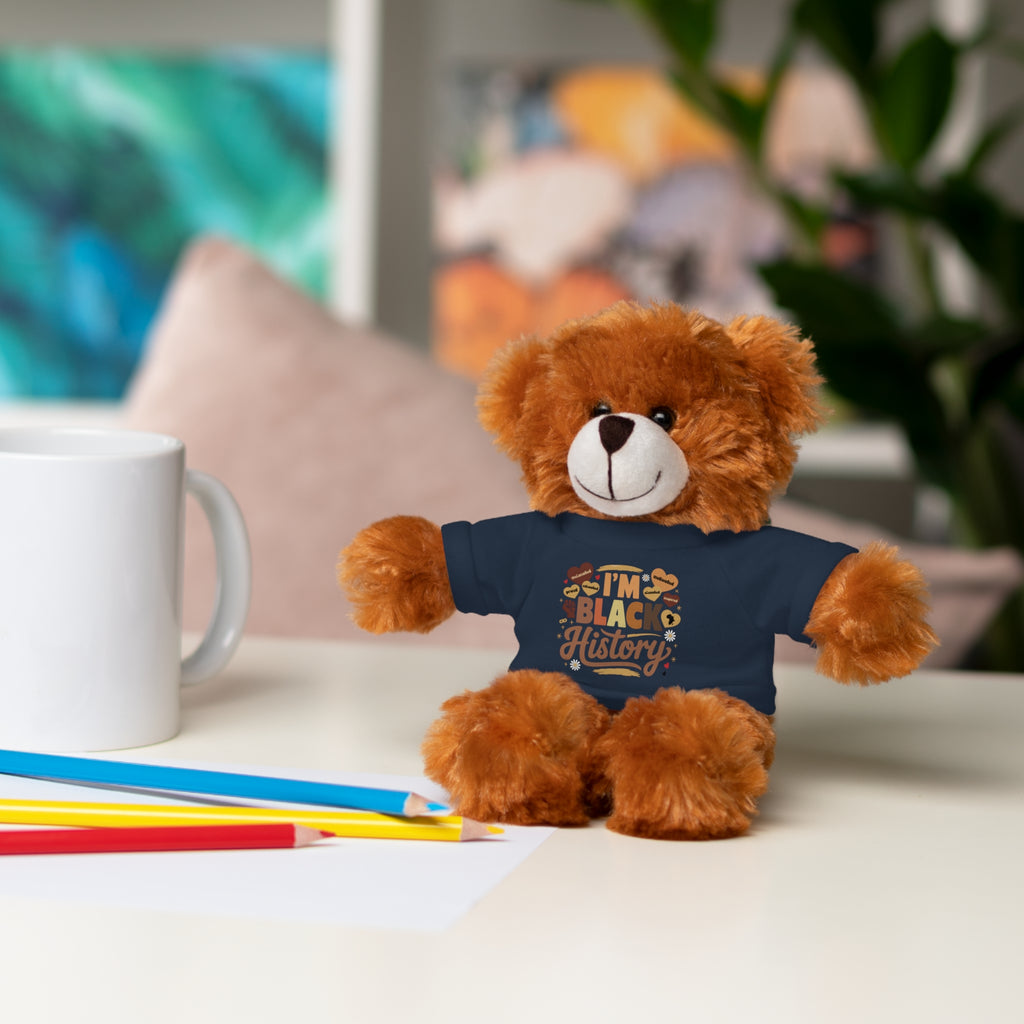 I'm Black History Stuffed Animals with Tee - NGOWE STORE